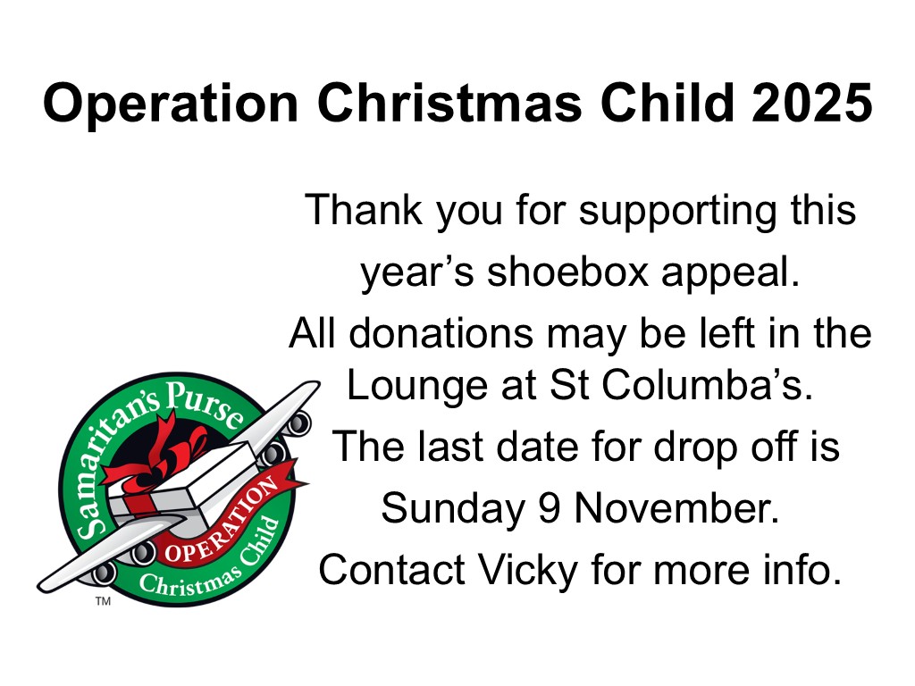After Operation Christmas Child